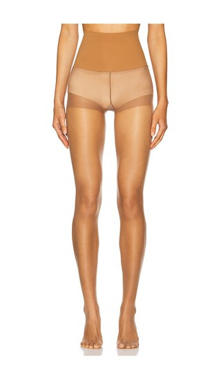 Highlighter Sheer Tights in Mocha | Revolve Clothing (Global)