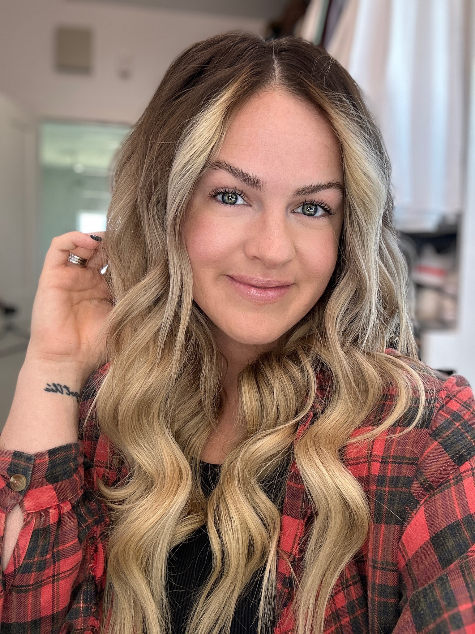 Fresh face with minimal products! 

Brow gel // tarte glow wand // lip gloss 

#LTKunder100 #LTKunder50 #LTKbeauty