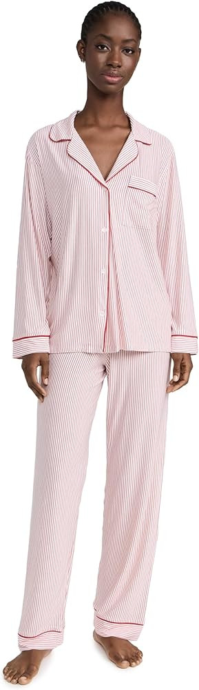 Eberjey Women's Gisele Printed Long PJ Set | Amazon (US)
