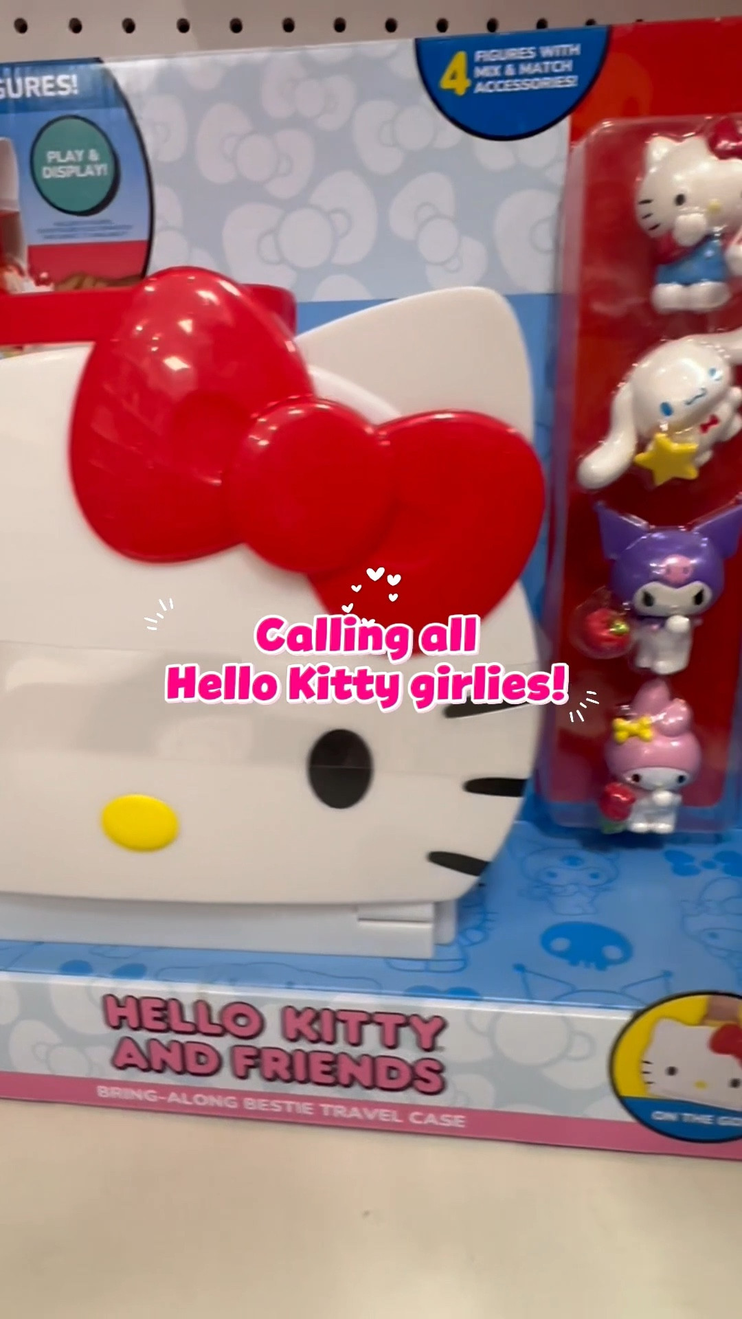 This Hello Kitty travel case would be such a perfect present for every little girl! ❤️

#hellokitty #toys #figurines #presents #littlegirl #giftideas 


#LTKGiftGuide #LTKHoliday #LTKKids