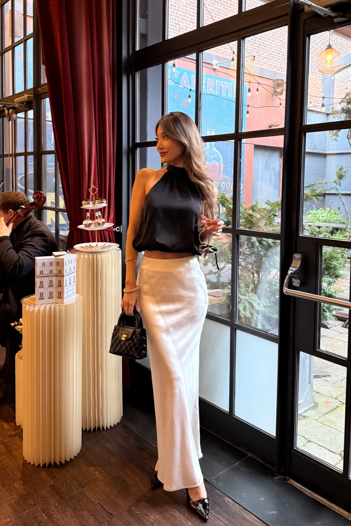 Holiday party look inspo ❄️  top from Dynamite. Maxi from Commense

#LTKHoliday #LTKTall #LTKParties