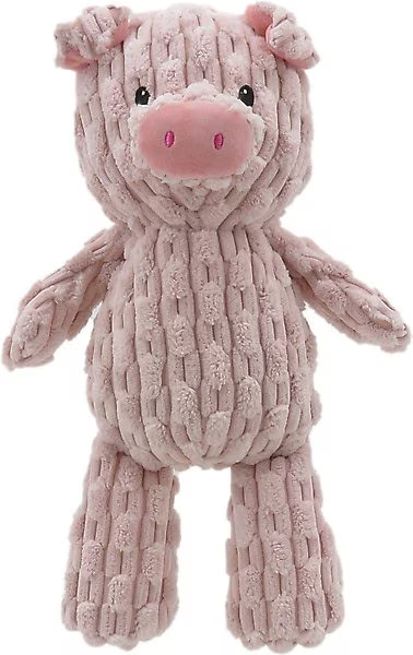 LINZY TOYS Pig Squeaky Plush Dog Toy, Pink, 12-in - Chewy.com | Chewy