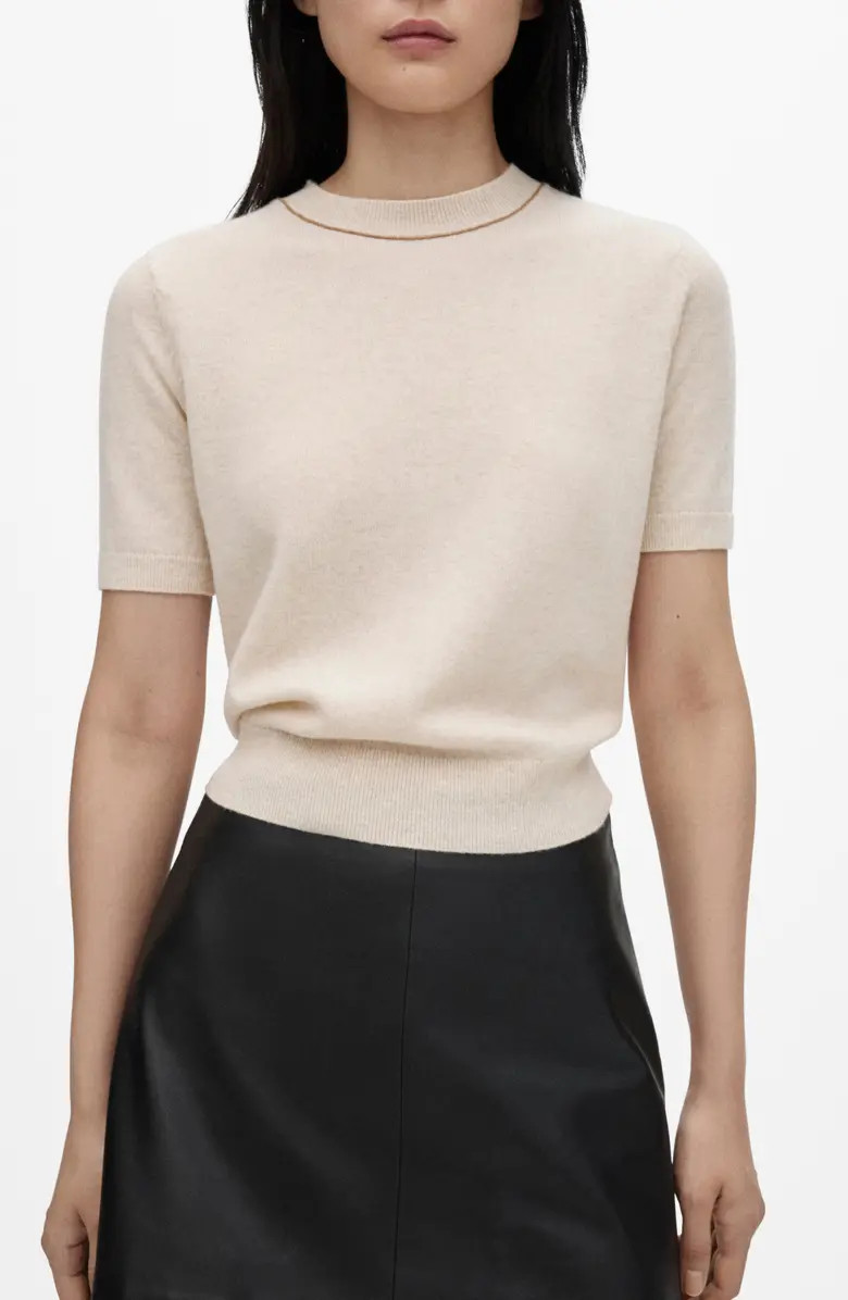 Short Sleeve Wool Sweater | Nordstrom