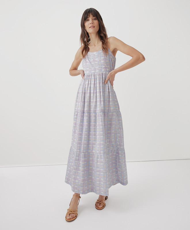 Women’s Sunset Light Gauze Cami Dress made with Organic Cotton | Pact | Pact Apparel