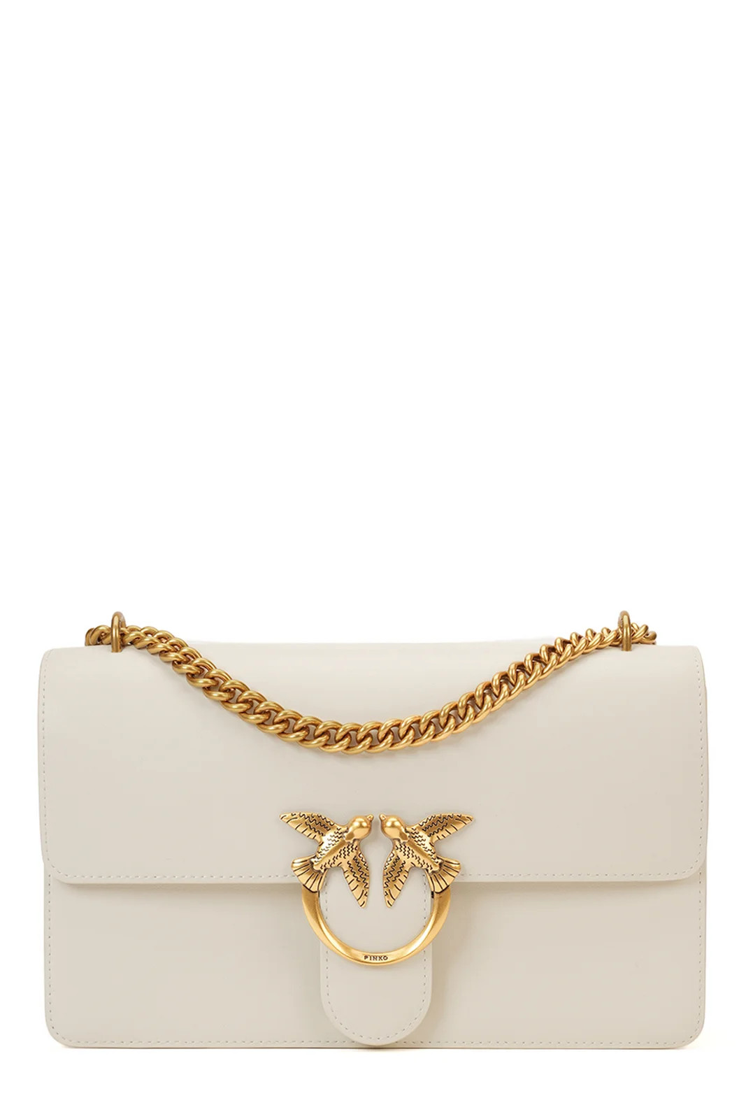 Pinko One Simply Classic Love Shoulder Bag | Cettire Global