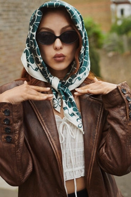 Maeve Printed Hair Scarves, Set of 2 | Anthropologie (US)