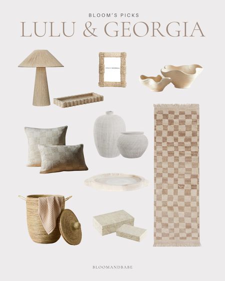 Lulu and Georgia / Neutral Home Decor / Neutral Decorative Accents / Neutral Area Rugs / Neutral Vases / Neutral Seasonal Decor /  Organic Modern Decor / Living Room Furniture / Entryway Furniture / Bedroom Furniture / Accent Chairs / Console Tables / Coffee Table / Framed Art / Throw Pillows / Throw Blankets #LTKStyleTip #LTKHome

#LTKSeasonal