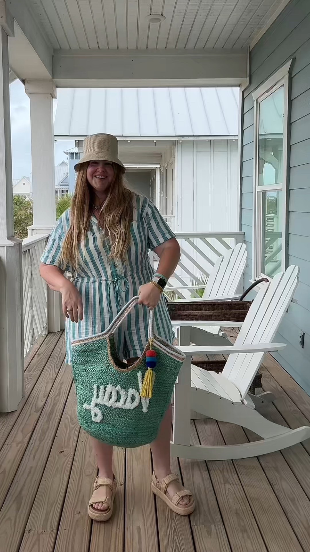 Beach vacation OOTD! 


