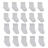 Little Me 20-Pack Newborn Baby Infant & Toddler Unisex Socks, 0-12/12-24 Months, Assorted Size Pack, | Amazon (US)
