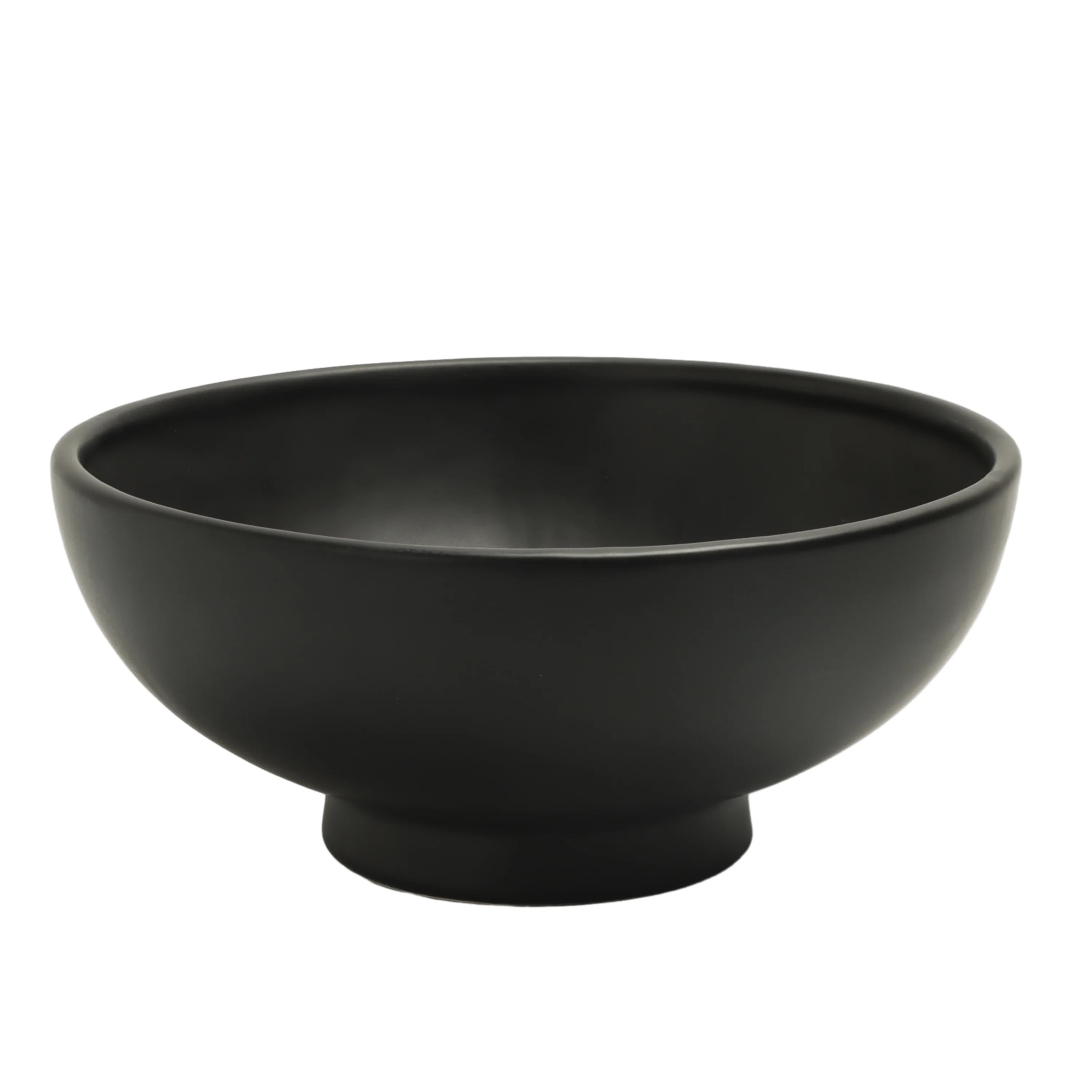 Better Homes & Garden Matte Black Round Ceramic 9.4" Decorative Bowl - Walmart.com | Walmart (US)