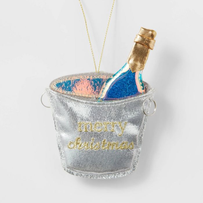 Champagne Bucket Christmas Tree Ornament - Wondershop&#8482; | Target