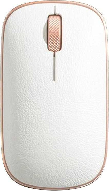 Azio Retro Classic Bluetooth Mouse (Posh) - Wireless, Genuine Leather Topped with Pixart Precisio... | Amazon (US)