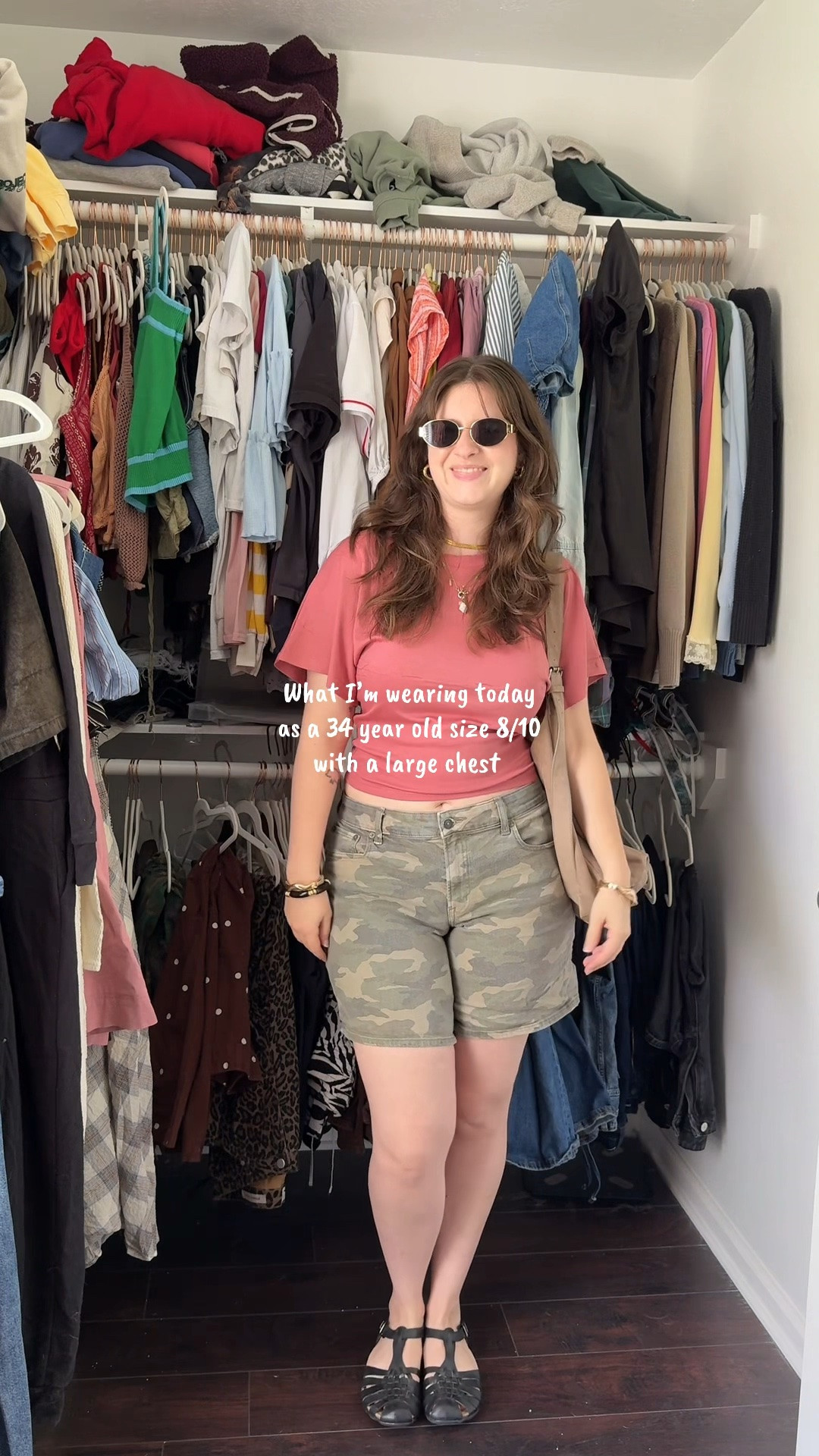 Styling my thrifted fisherman sandals for the first time today! 

#fashioninspo #size8fashion #ootd #outfitinspo #largecheststyle