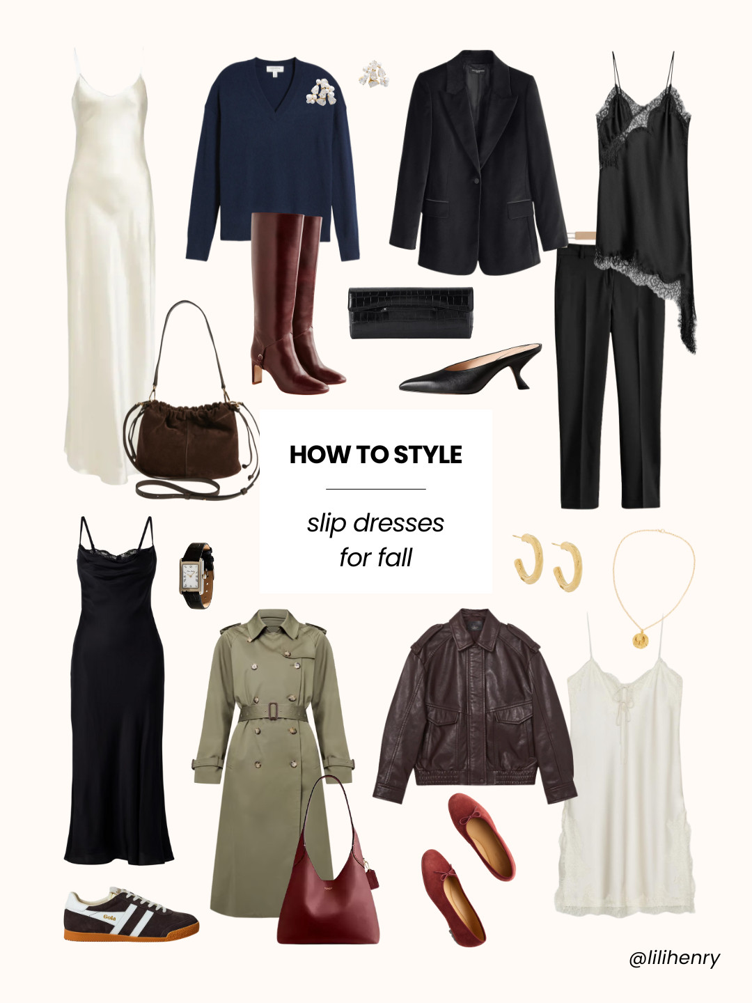 Even as the temperature drops, we're holding onto a staple from our summer wardrobes: the slip dress.

I’m wearing mine straight through fall, just add layers.

Here's how:
• Throw a sweater over for weekend ease.
• Wear over slim trousers for a chic office moment.
• Layer over a fitted turtleneck and under a classic trench for the city.
• With a cardigan and slouchy leather bomber for a mix of soft and edgy.

It’s the easiest way to keep your favorite summer piece on rotation.

Swipe to see outfit inspiration and shop the pieces!

Voila!

Lili
Personal Stylist
SF→NYC  

 #LTKootd #LTKSeasonal #LTKStyleTip