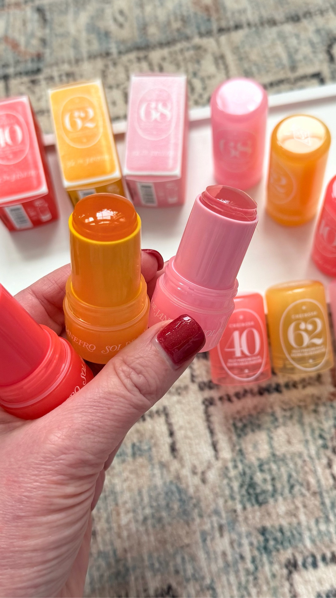 🔥 New Sol de Janeiro Jelly Perfume Balms only at Ulta! My teen went nuts! Over 1000 swipes a tube, long-lasting, travel-friendly in SDJ’s top 3 scents! They don’t even hit stores until 2/22!

#LTKBeauty #LTKselfcare #LTKValentine