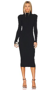ASTR the Label Abilene Midi Dress in Black from Revolve.com | Revolve Clothing (Global)