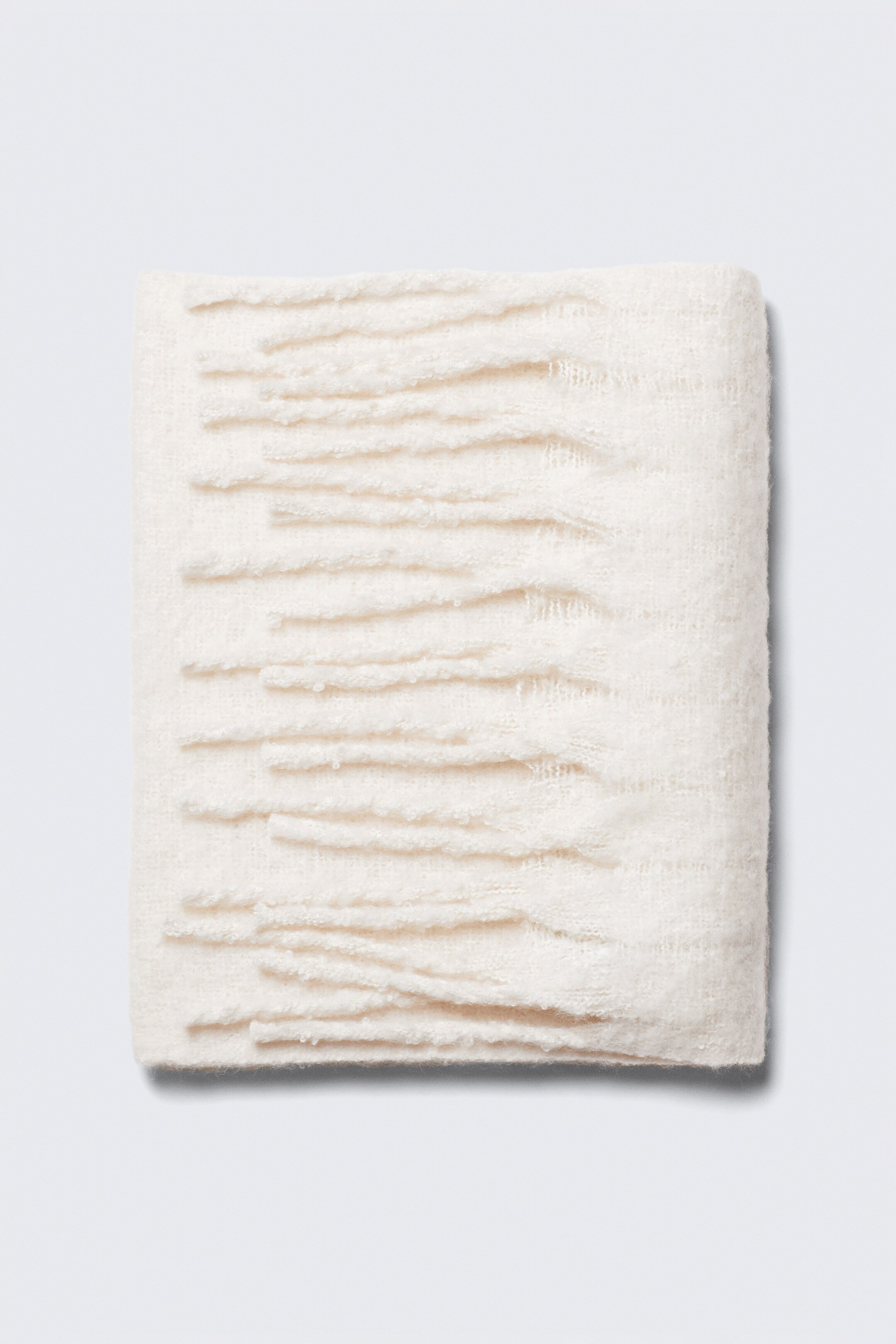 Grobstrick-Schal mit Fransen | H&M (DE, AT, CH, NL, FI)