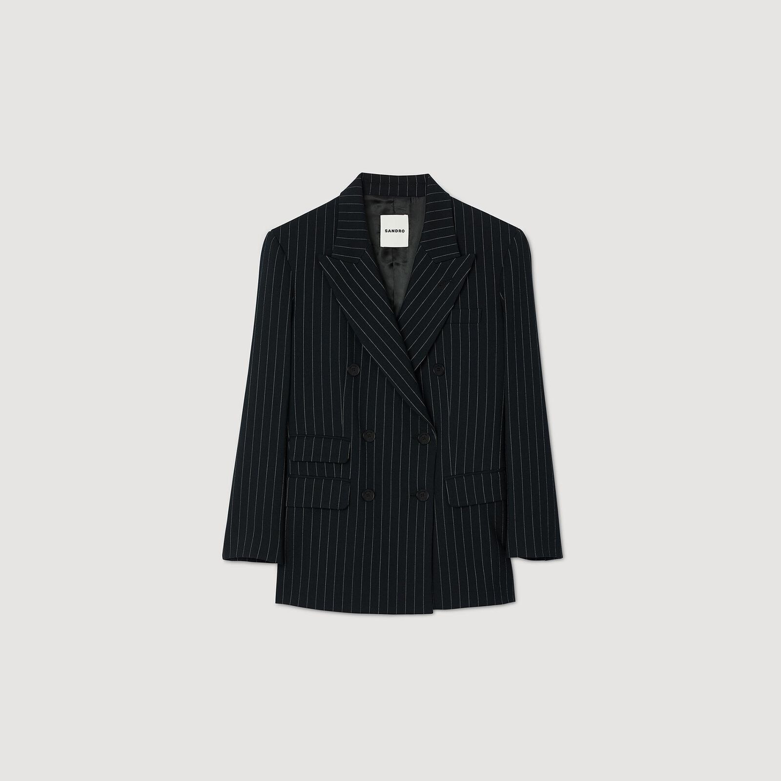 Striped suit jacket | Sandro US | Sandro-Paris US