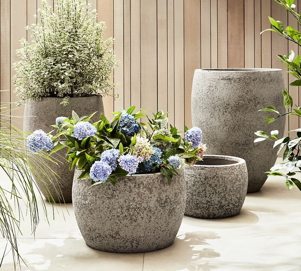 Sedona Handcrafted Stone Planters | Pottery Barn (US)