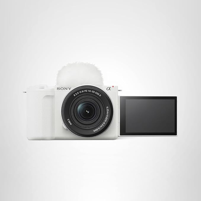 Sony Alpha ZVE10 II - APS-C Interchangeable Lens Mirrorless Content Creators’ Camera - White - ... | Amazon (US)