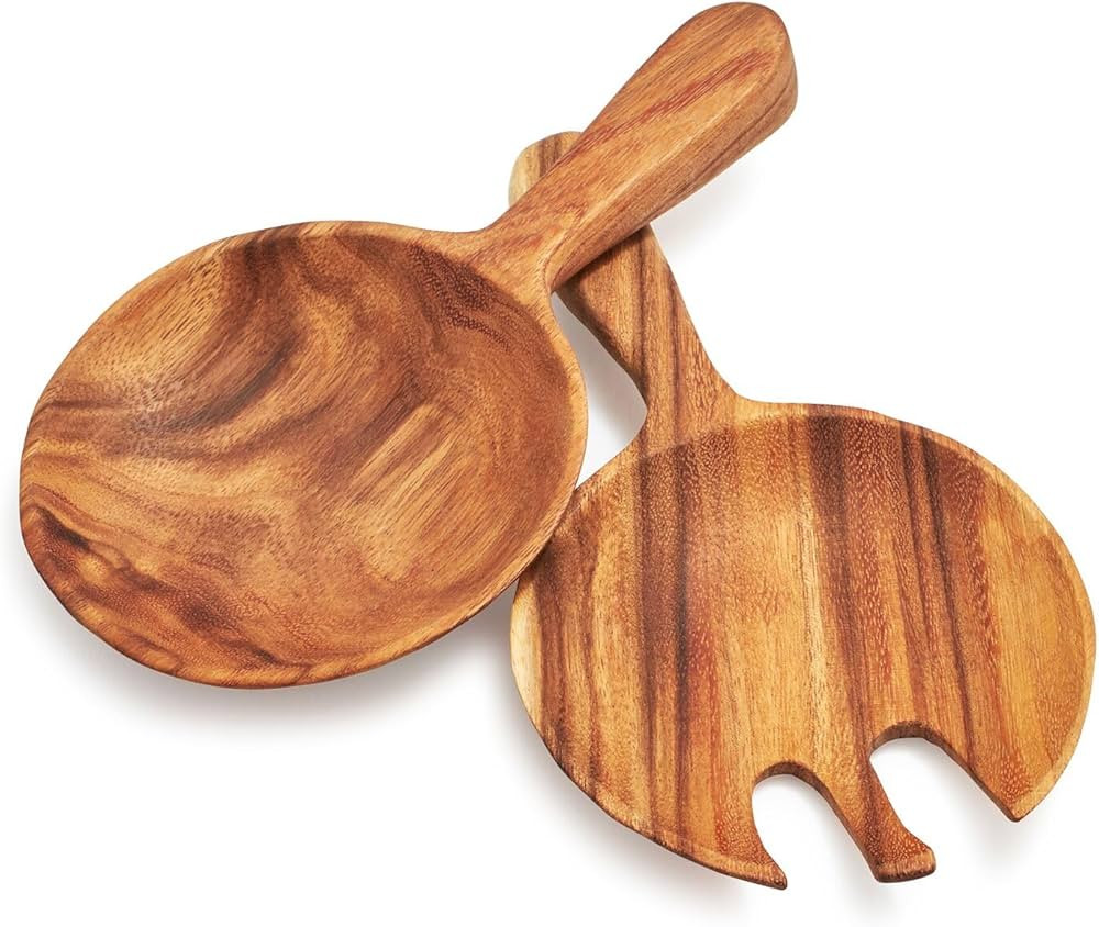 Sur La Table Acacia Servers, Set of 2, Tan | Amazon (US)