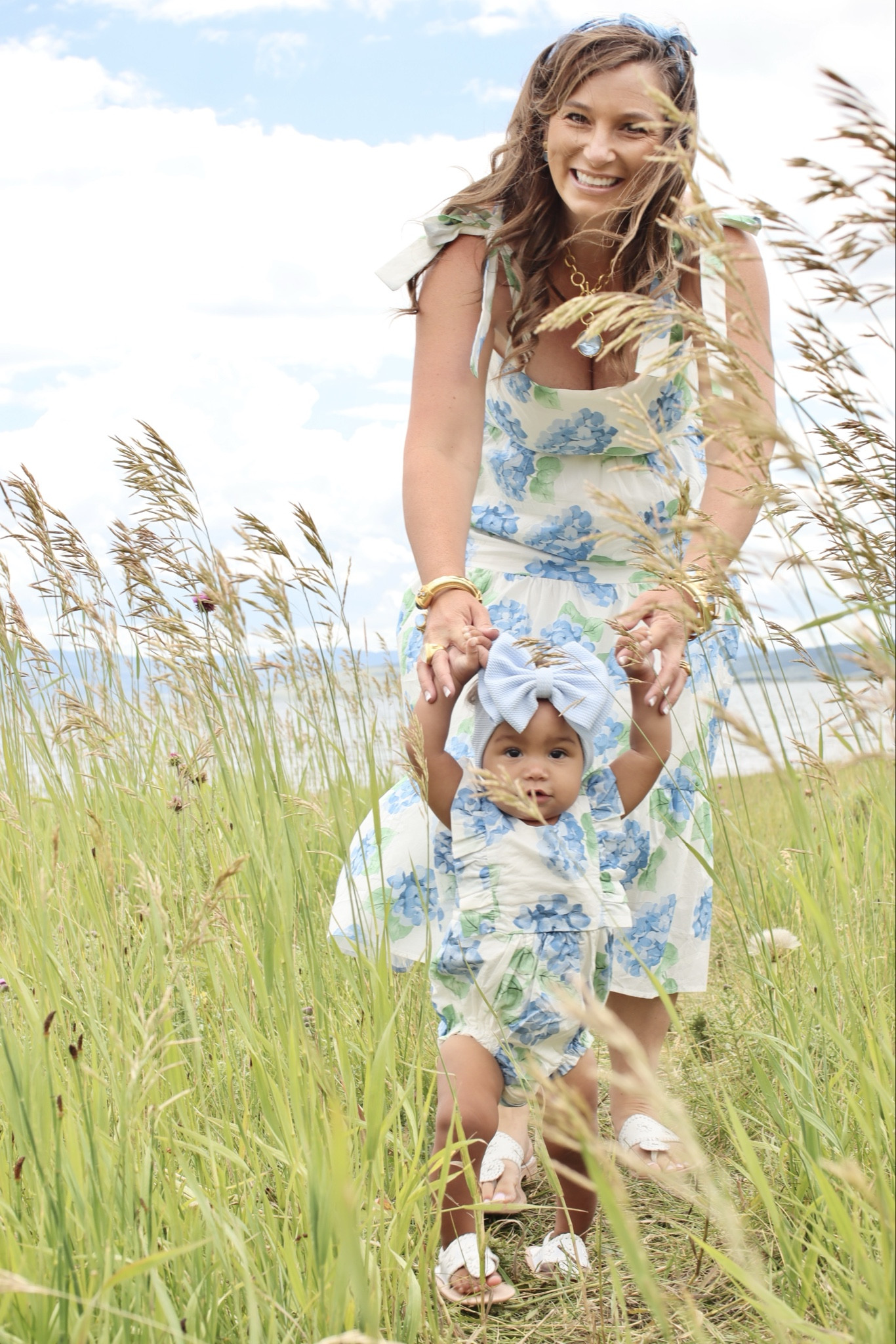Mom and daughter spring dresses / hydrangea floral dresses / spring blues / easter dress 

#LTKootd #LTKKids #LTKmomlife