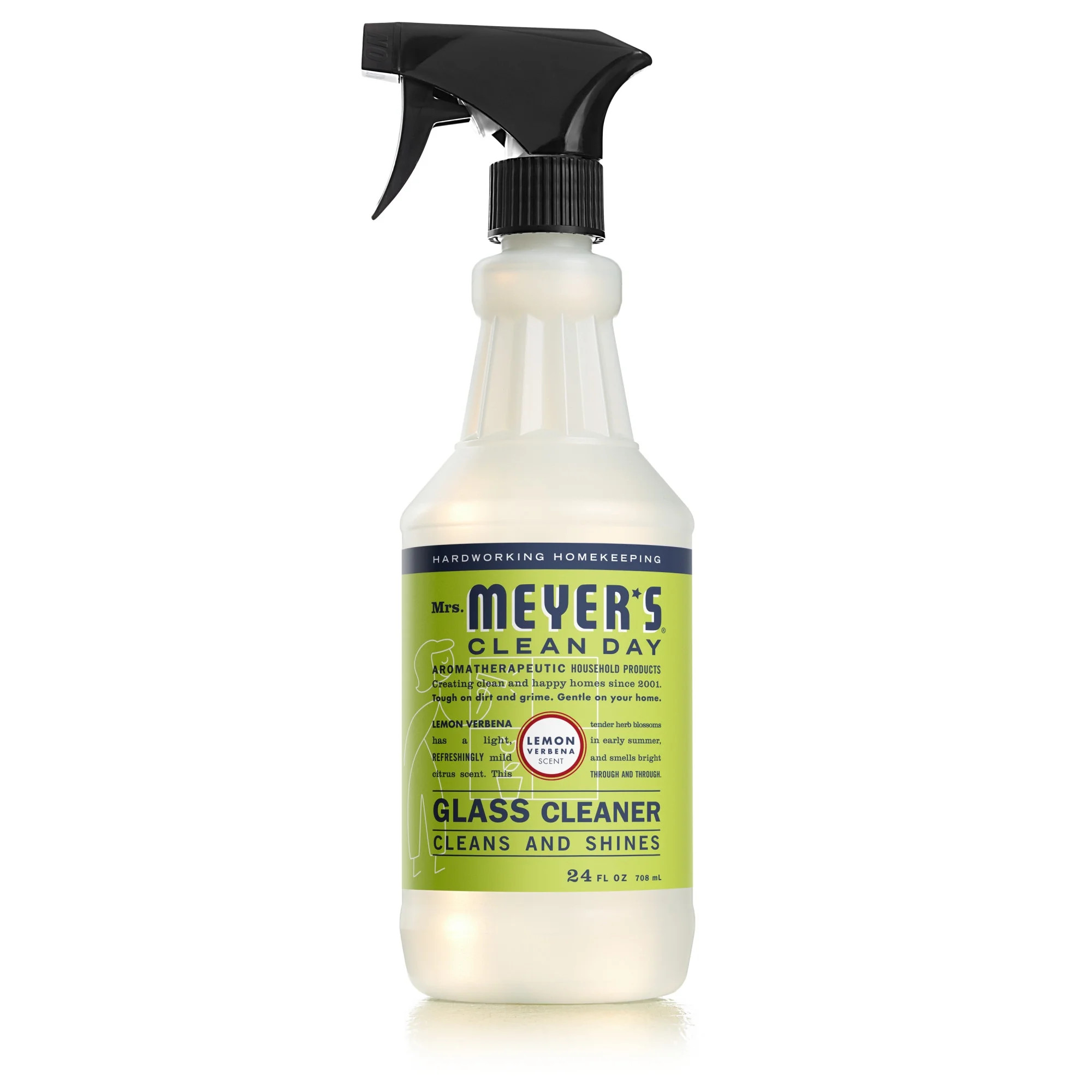 Mrs. Meyer's Clean Day Glass Cleaner, Lemon Verbena Scent, 24 Ounce Bottle | Walmart (US)