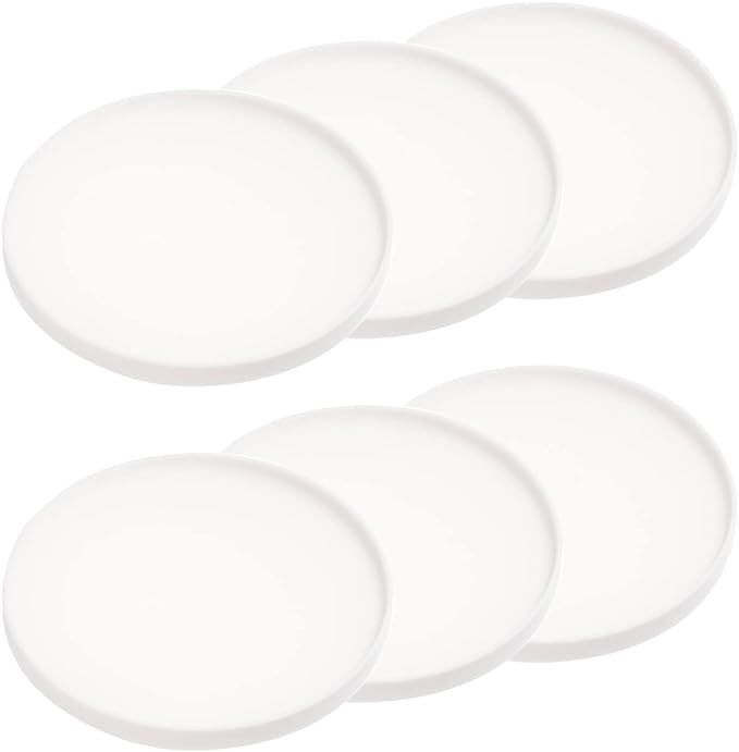 Yamazaki Home Coasters (Set of 6), Silicone, Round, Dishwasher Safe, No Assembly Req. | Amazon (US)