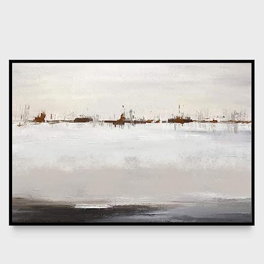 SIGNWIN Framed Canvas Wall Art Abstract Seascape Canvas Prints Home Artwork Decoration for Living... | Amazon (US)