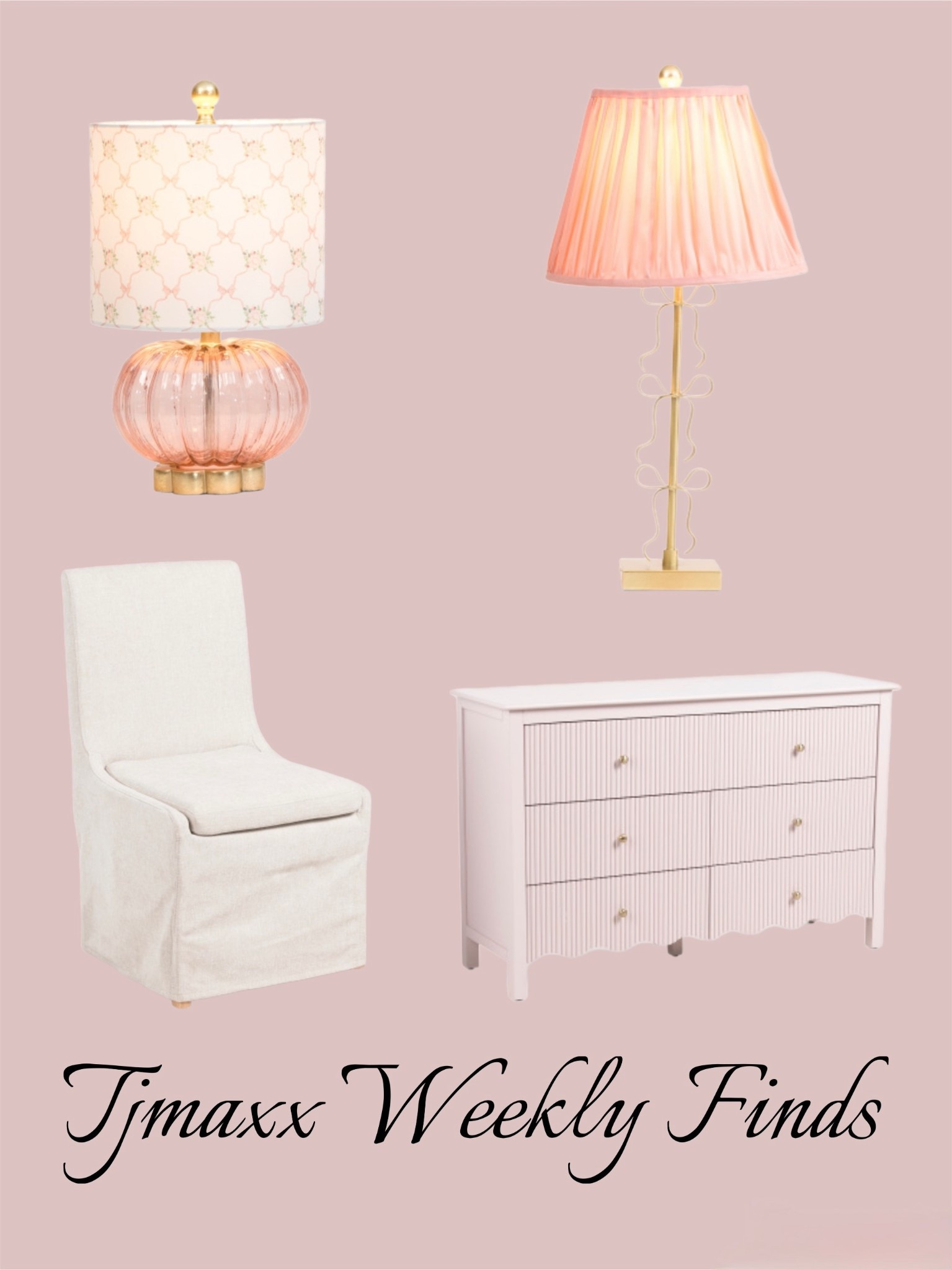 Bow lamp
Pink lamp
Baby girl nursery 
Liliac dresser
Pink dresser 
Nursery finds
Dining room chair 
Slipcover dining chair sale

#LTKSaleAlert #LTKHome #LTKFindsUnder50