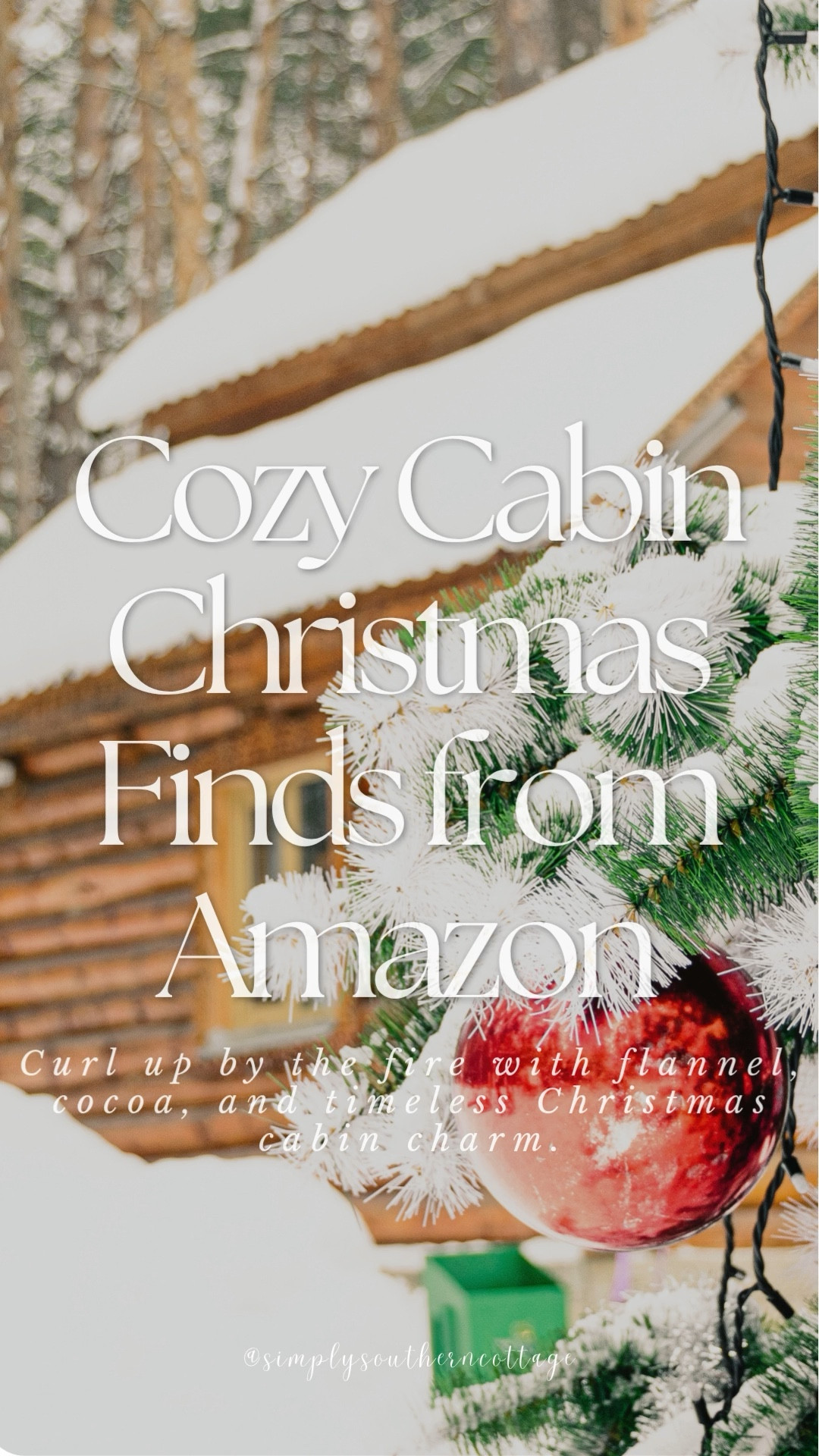Cozy Cabin Christmas Finds from Amazon! Curl up by the fire with flannel, coca, and timeless Christmas cabin charm
-
-
-
Christmas must haves - from festive decor to cozy finds, these Amazon favorites bring instant holiday cheer to every corner of your home Amazon, Amazon home, Amazon home decor, seasonal home, seasonal home decor, holiday home decor, holiday home decor inspo, Christmas, Christmas decor, Christmas home decor, gift guide, gift ideas, wall art, elf on the shelf, Christmas trees, stockings, holiday pillows, bubble lights, Christmas tree star, wreath, arm chair

#LTKSeasonal #LTKHome