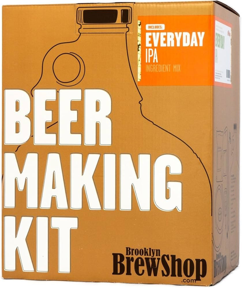 Brooklyn Brew Shop Everyday IPA Glass Beer Making Kit, 1 Count (Pack of 1) | Amazon (US)
