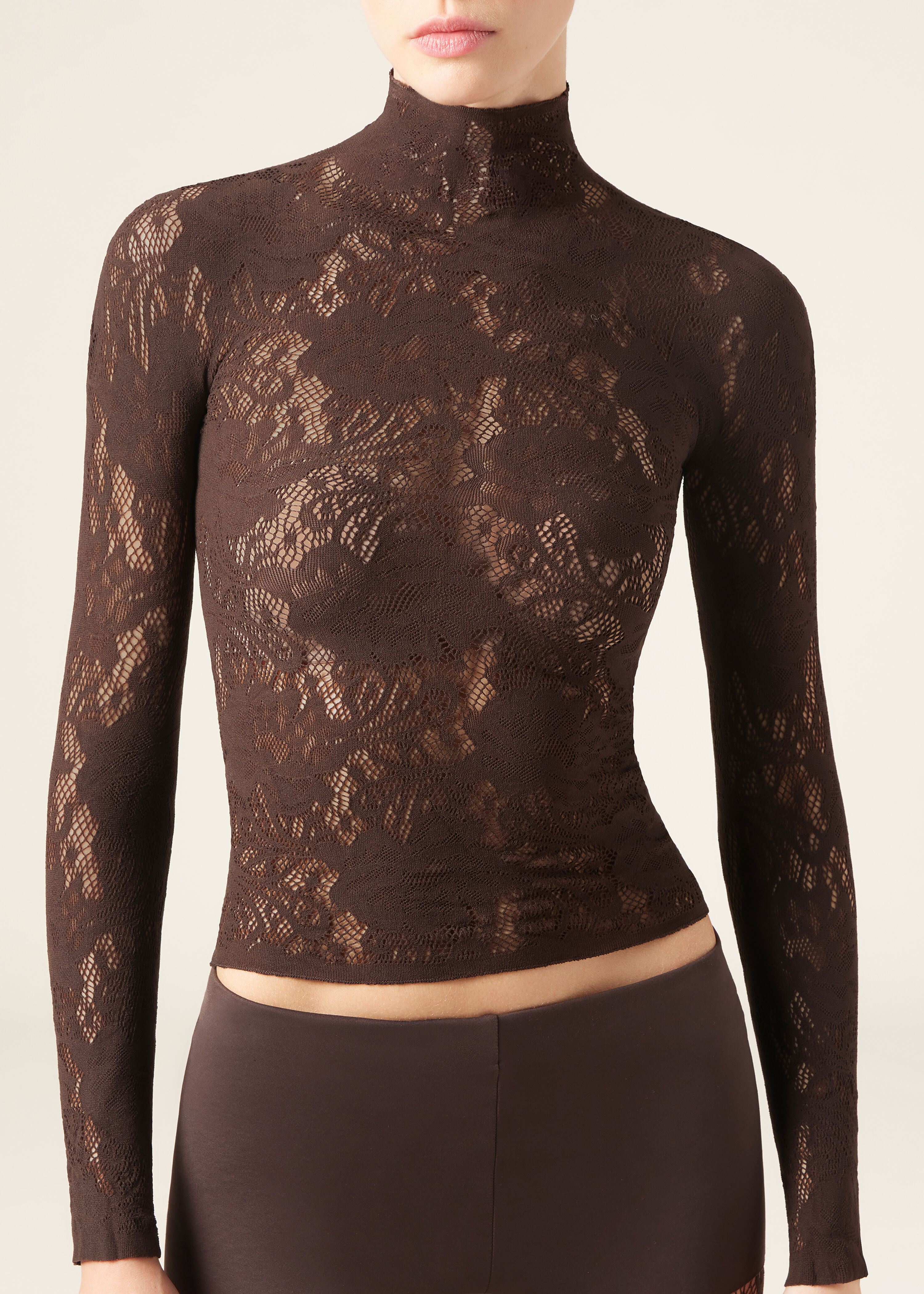 Floral Lace Top | Calzedonia US