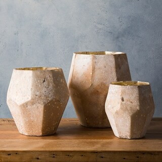 Latanaya Peach Glass Traditional Candle Holder (Set of 3) - On Sale - Overstock - 18226912 | Bed Bath & Beyond