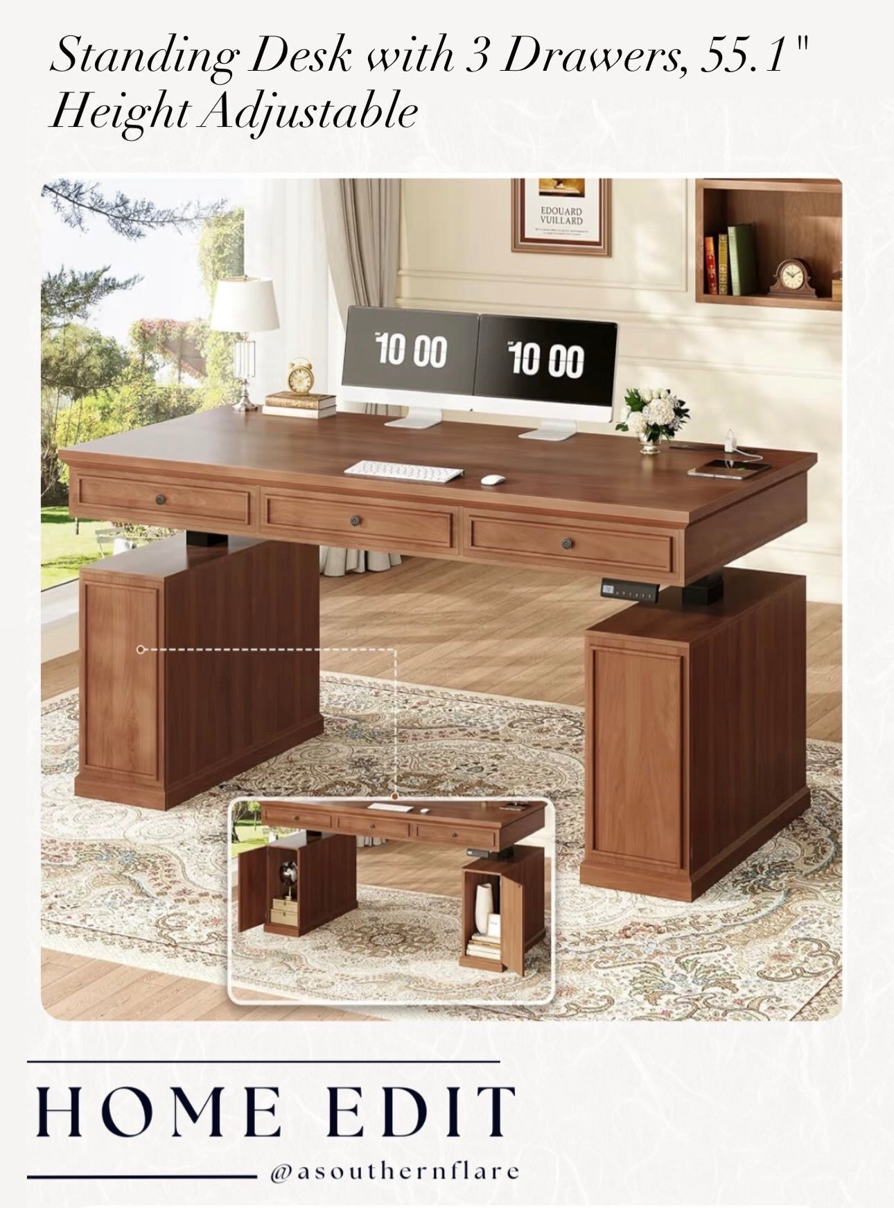 Adjusted desk

#LTKHome