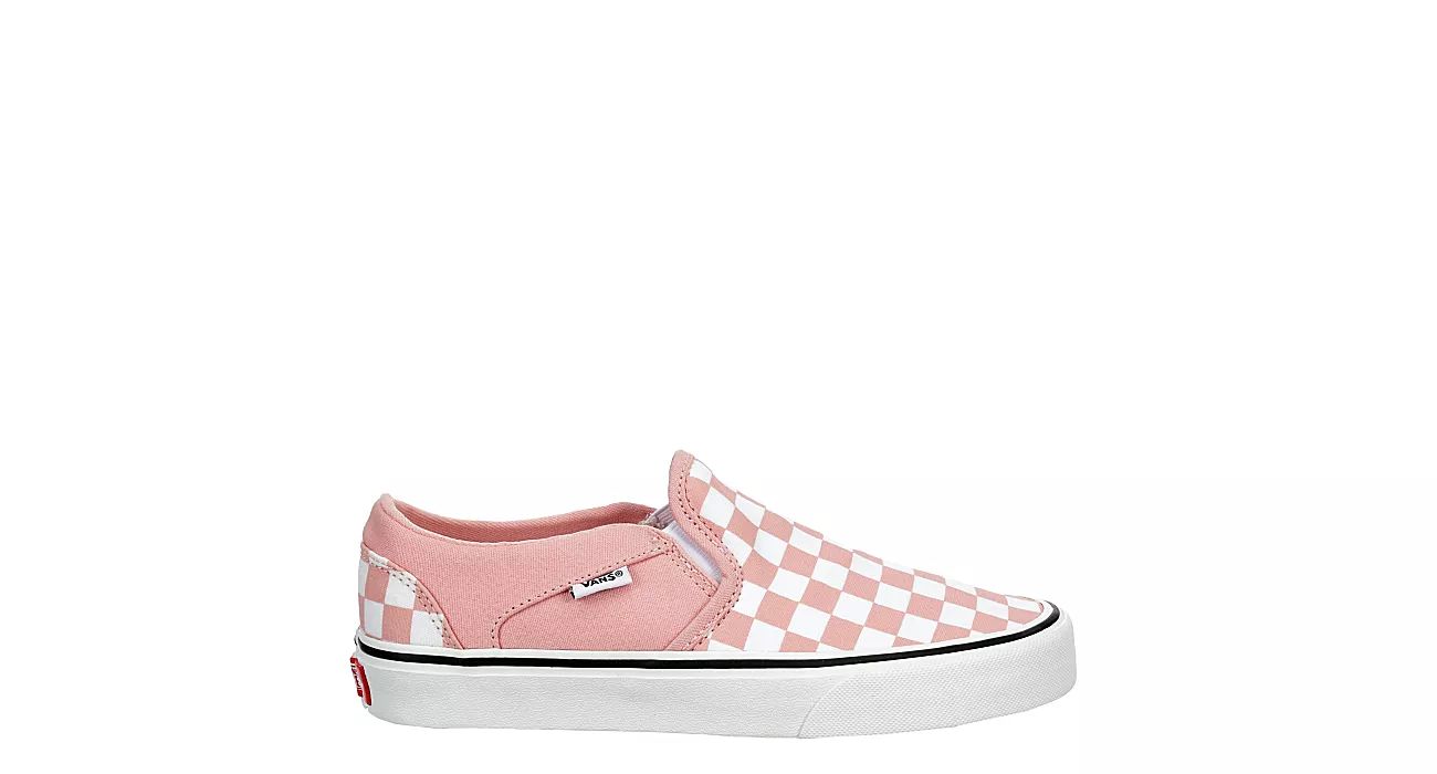 Vans Womens Asher Slip On Sneaker - Pink | Rack Room Shoes