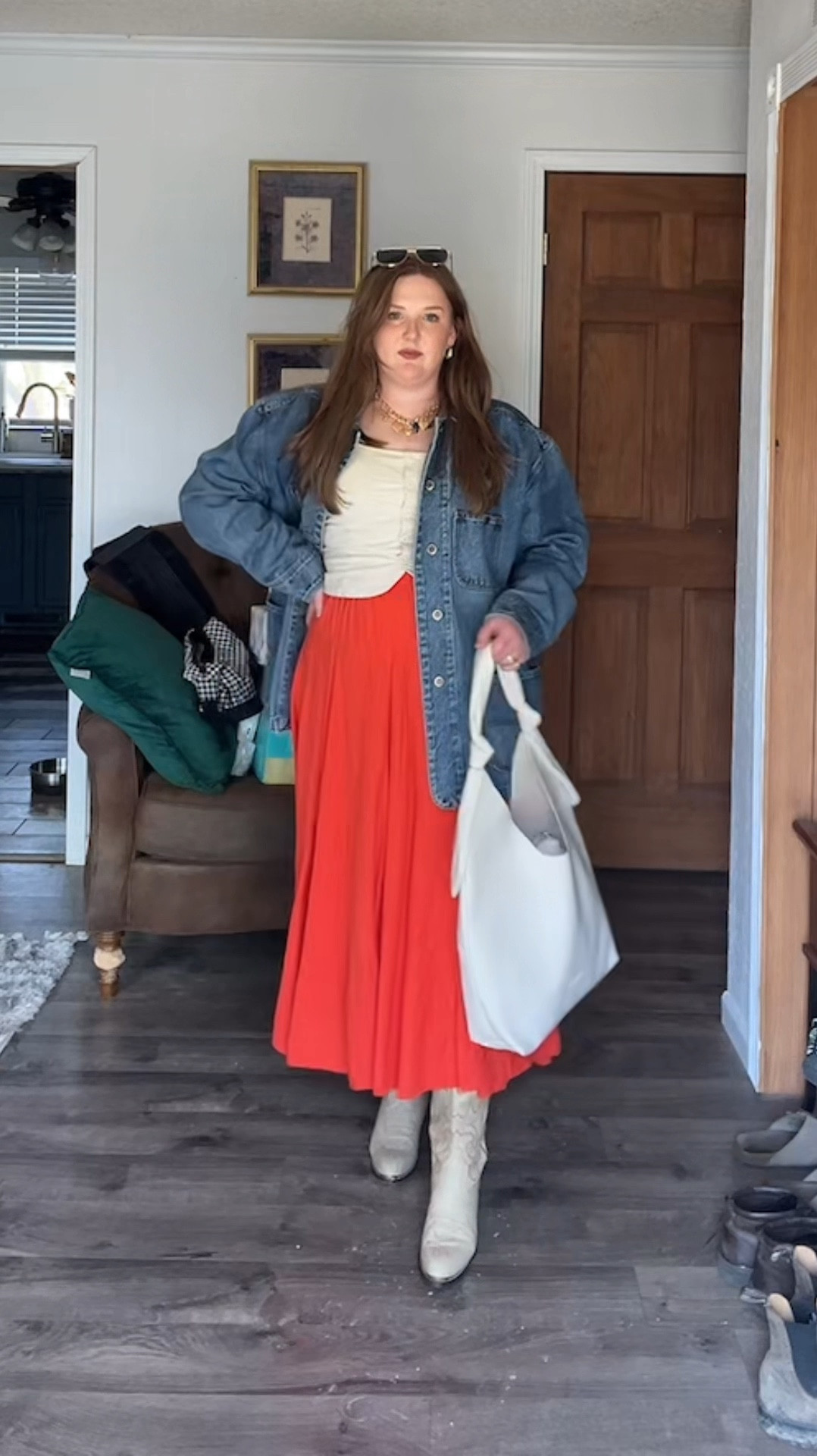 Maxi skirt fall outfit inspo! 

#LTKMidsize #LTKStyleTip #LTKPlusSize