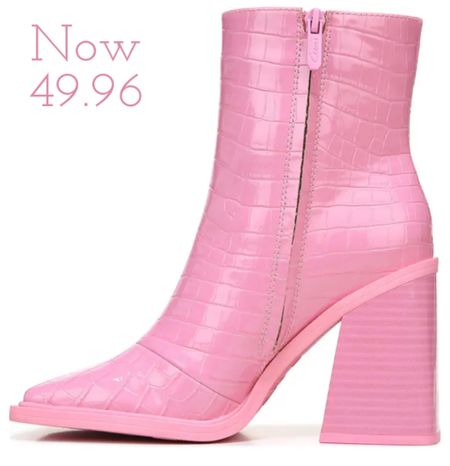 Shop these statement boots on sale at Nordstrom for 60%off the original price!! Follow for daily deals :)  #pinkboots #stylish #statementshoes

#LTKunder50 #LTKsalealert #LTKshoecrush