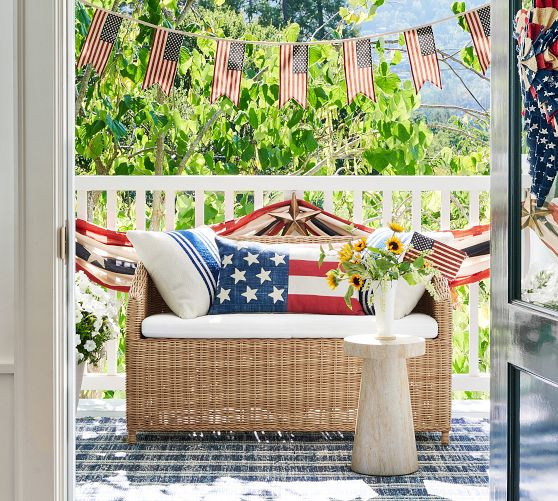 Rowan Outdoor Performance Rug | Pottery Barn (US)