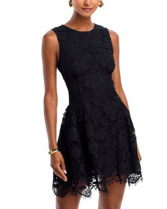 AQUA Lace Sleeveless Dress - Exclusive  | Bloomingdale's Women | Bloomingdale's (US)