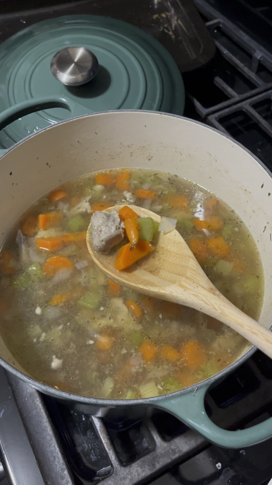 What's your go-to sick-day soup?

I’m sick again and need to start expanding my soup horizons. What are some of your favorites when you're sick? Chicken has been on constant rotation here since Thanksgiving because one of us is always sick.

I’ve also been getting into the habit of making double the amount of food and freezing half for another time. 

These glass food storage containers can go from freezer to microwave to dishwasher and are stain-resistant. That's a big plus in my book. 