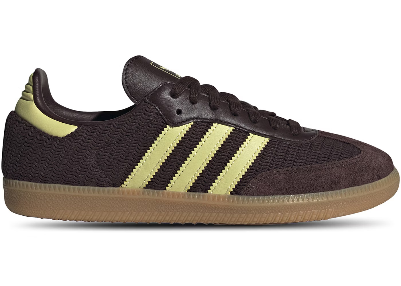 adidas Samba OGShadow Brown Powder Yellow (Women's) | StockX