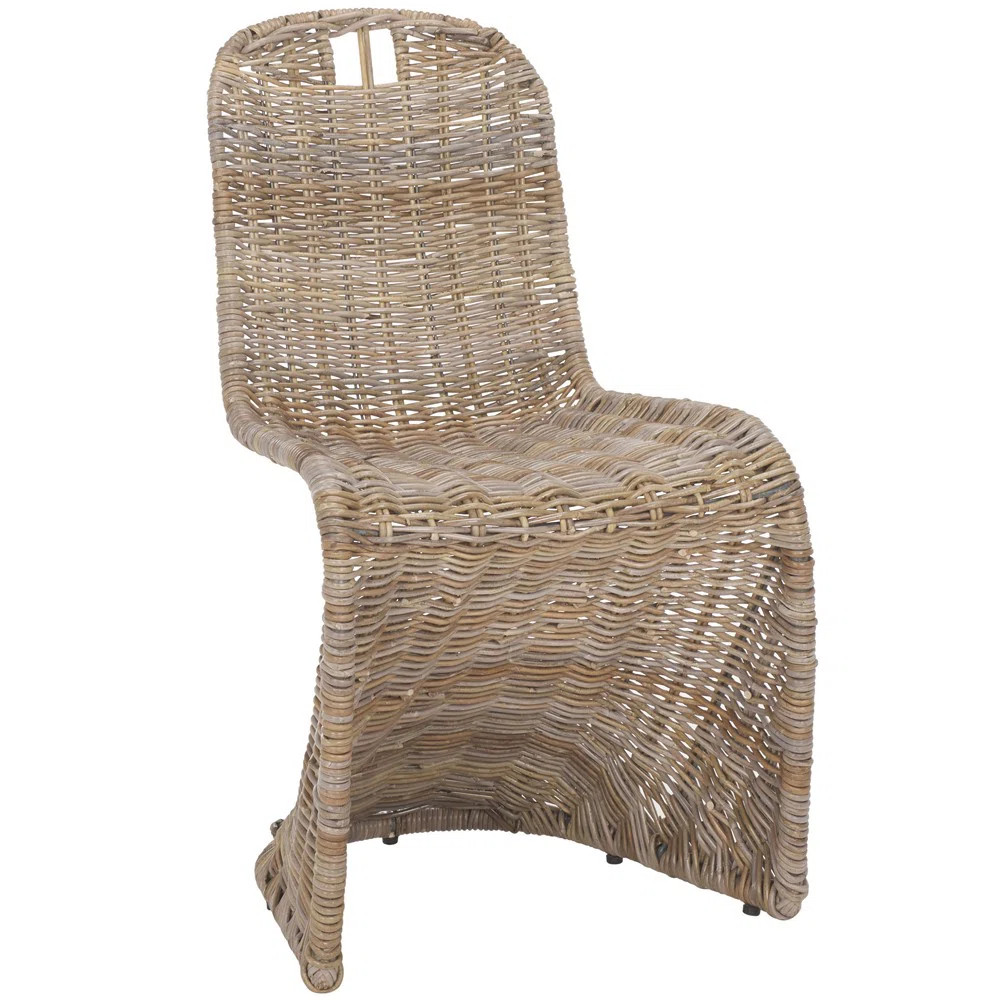 Celeste Outdoor Wicker Dining Chair (Set of 2) | Joss & Main