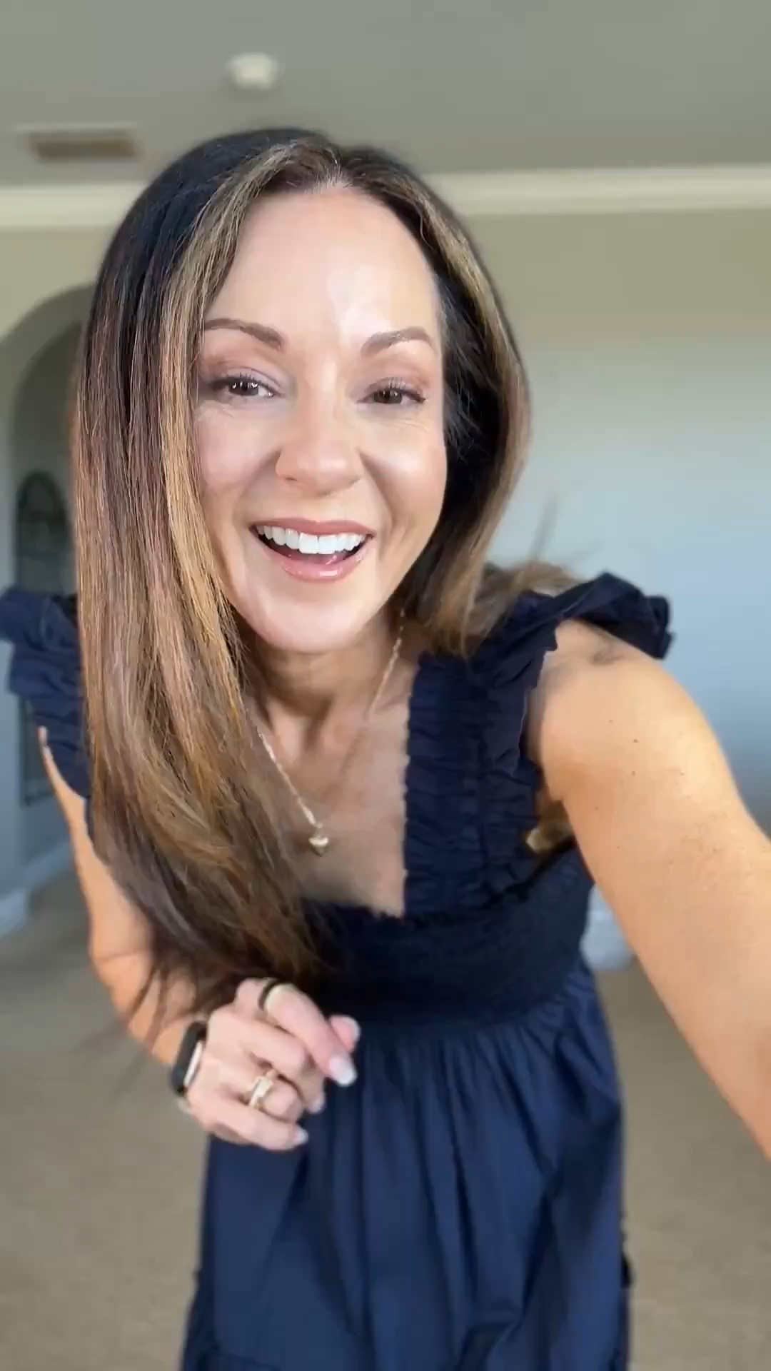 Quince Try spring & summer Try on! Free shipping & 365 day returns.
Linen shorts w/pockets XS. 
Bella Stretch Wide Leg Jeans jeans come in 4 length options. I am wearing the size 25 in the 28 inch in the Seaside Blue. 
100% organic cotton dress size XS
100% linen dress XS
This short sleeve Mongolian cashmere sweater feels absolutely incredible and it’s perfect for all seasons! I’m wearing size XS
The cutest woven leather bag with 2 strap options comes in multiple color options. 
 
For reference I’m 5’1” 107 LBS.  
@Quince    
#quincepartner

#LTKSeasonal #LTKMothersDay #LTKootd