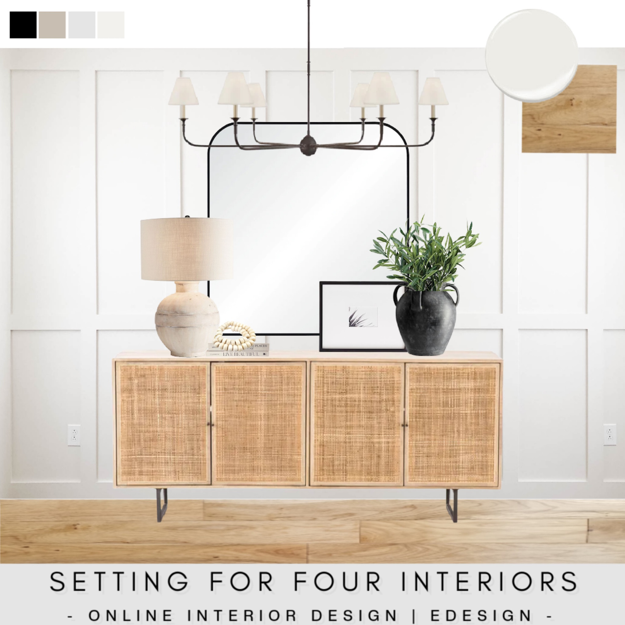Sideboard design ideas for an entryway, living room or hallway. 

Designer and True Color Expert®
Virtual Interior Design and Paint Color Services

Modern organic, transitional, farmhouse, Bestseller, Wall molding, millwork, arch mirror, vase, greenery, chandelier, table lamp, rattan, picture frames, bead garland, coffee table books, modern, boho, farmhouse, pottery barn, studio mcgee, wayfair, Amazon home, found it on Amazon, Amazon find, hallway, entry, foyer, entryway, living room, bedroom

#LTKhome #LTKsalealert #LTKunder50