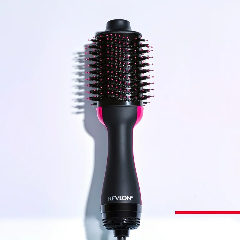 Revlon One-Step Ceramic Hair Dryer & Volumizer Hot Air Brush, Black | Walmart (US)