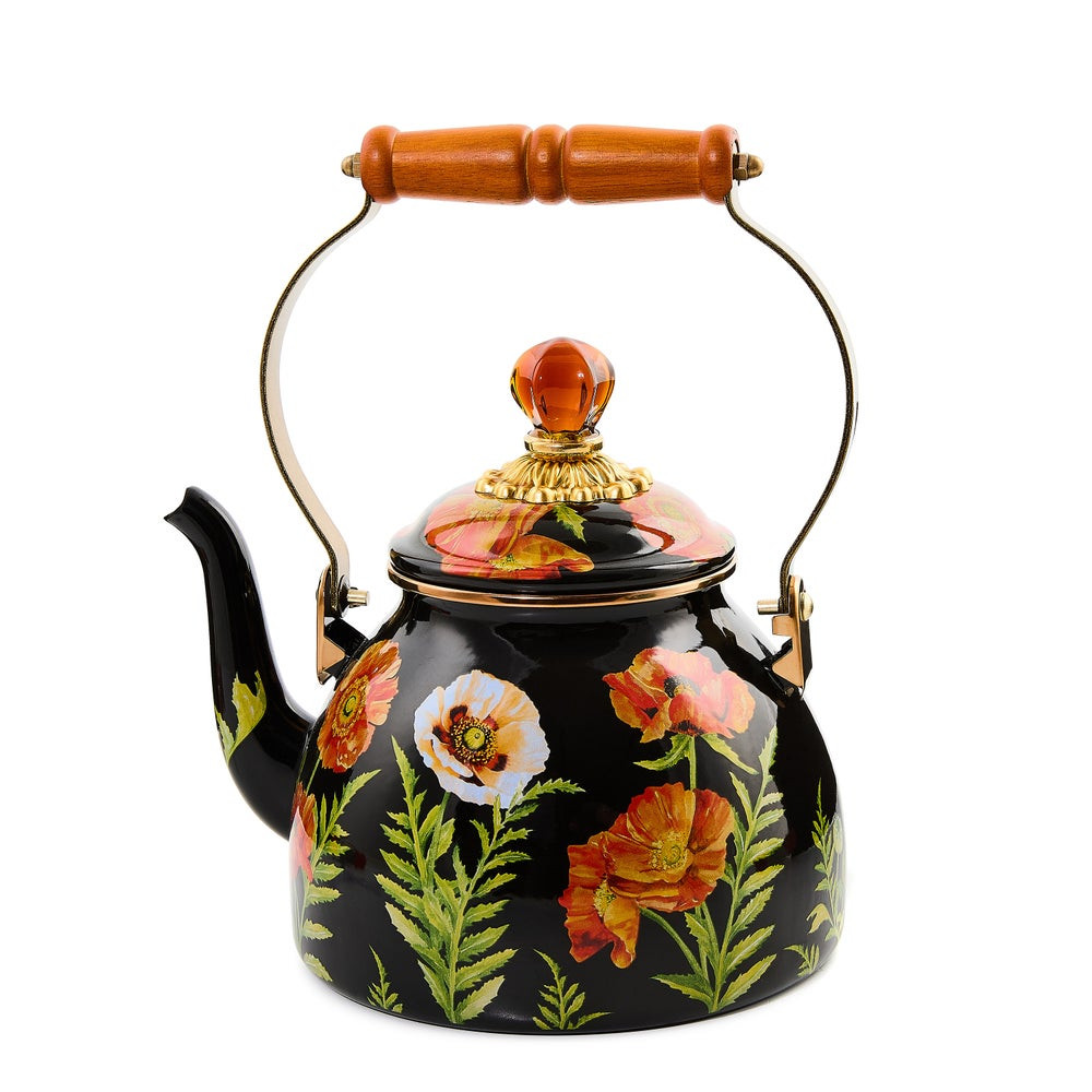 Poppy 2 Quart Tea Kettle | MacKenzie-Childs