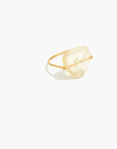 Stone Collection Citrine Ring | Madewell