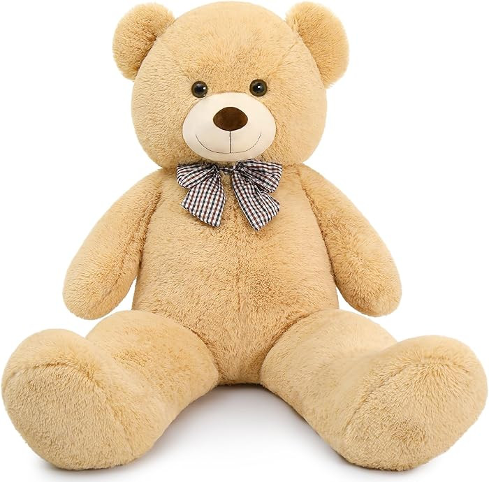 MaoGoLan Giant Teddy Bear 4 Feet,Adorable and Cuddly Big Bear Stuffed Animal 47", Classic Teddy B... | Amazon (US)