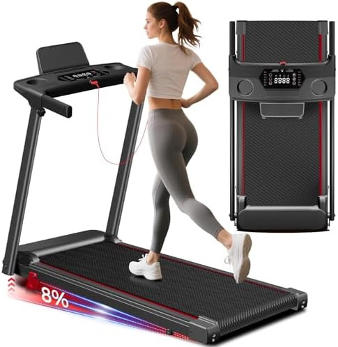 Treadmill with Incline 3-in-1 Portable Treadmills for Home Small, Incline Walking Pad Treadmill w... | Amazon (US)